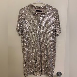 Sequin cocktail dress